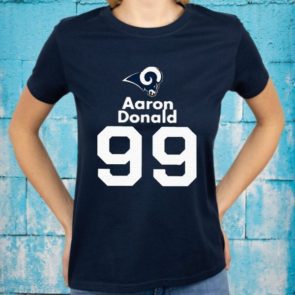 Aaron donald T-Shirts