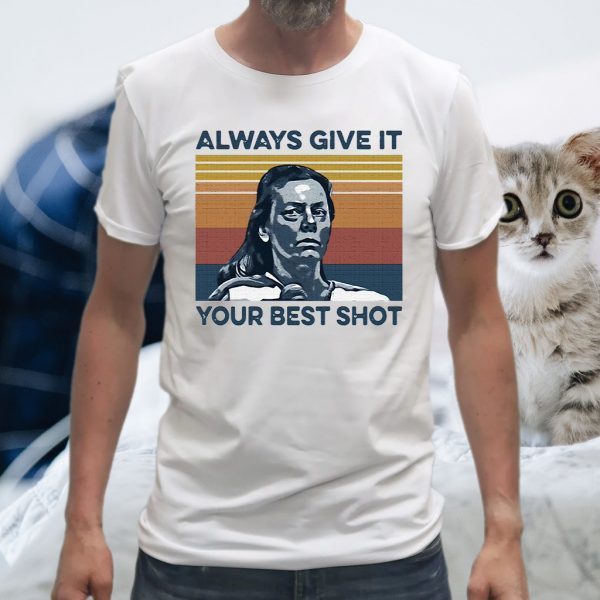 Aileen Wuornos always give it your best shot vintage T-Shirt