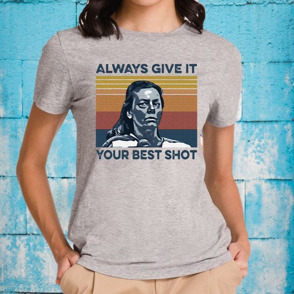 Aileen Wuornos always give it your best shot vintage T-Shirts