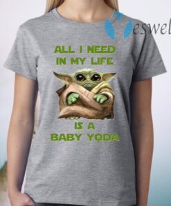 All I Need In My Life Is A Baby Yoda T-Shirt