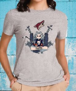 Arizona Coyotes Jack Skellington This Is Halloween NHL T-Shirt