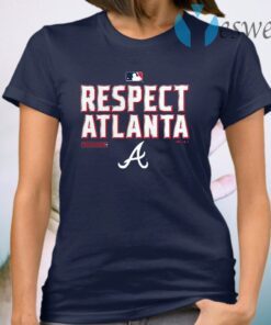 Atlanta Braves Fanatics Branded Navy 2020 Postseason Locker Room T-Shirt