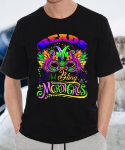 Beads And Bling It S A Mardi Gras Thing T-Shirt