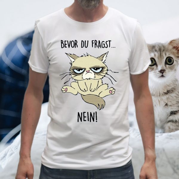 Bevor Du Fragst Nein T-Shirts