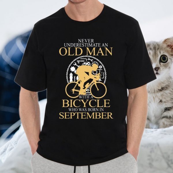 Bicycle Old Man v2 09 T-Shirt