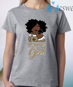Black Girl Oklahoma Saints T-Shirt
