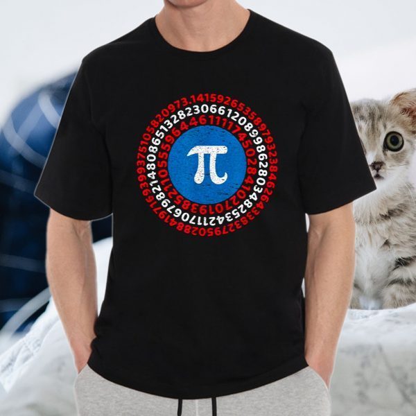 Captain Pi Superhero Funny Pi Day 2020 Science Mat T-Shirts