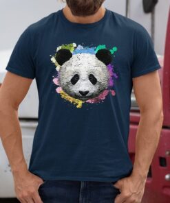 Colorful Panda T-Shirts