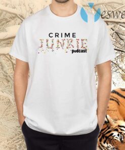 Crime Junkie Merch Pills Logo White T-Shirts