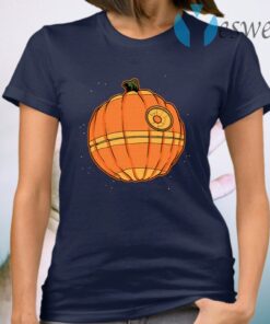 Death Star Pumpkin Star Wars Halloween T-Shirt