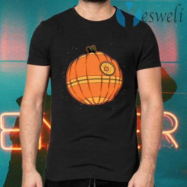 Death Star Pumpkin Star Wars Halloween T-Shirts