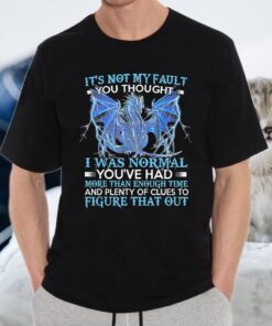 Dragon It's Not My Fault You Thought Normal T-Shirts