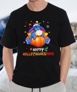 Eeyore Happy Hallothanksmas T-Shirt