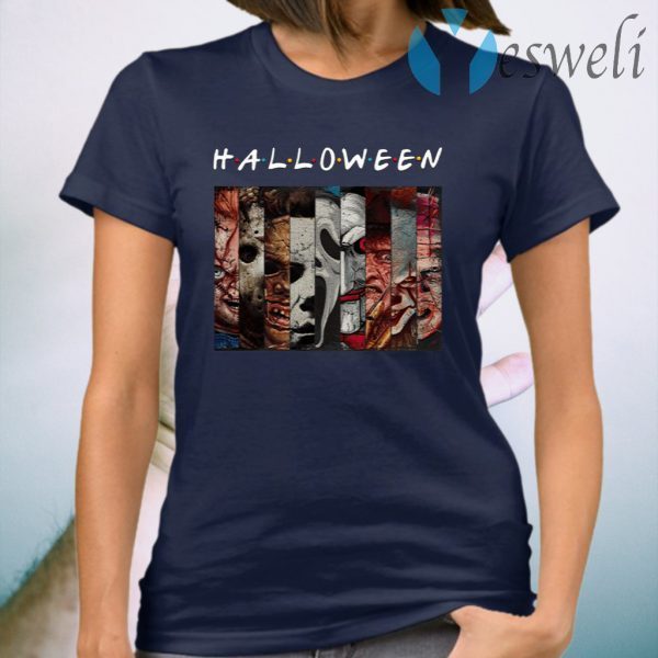 FRIENDS Halloween Horror Movies Killers T-Shirt