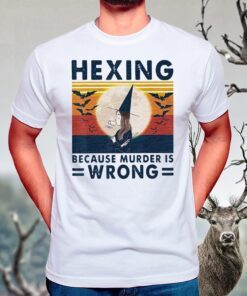 Hexing Because Murder Is Wrongs Vintage Classic T-Shirt