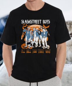 Horror character Slashstreet boys I’ll kill you that way Halloween T-Shirt