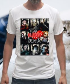 Horror movie character the bloody bunch Halloween T-Shirts