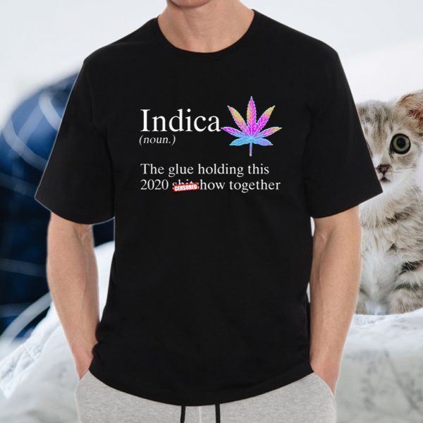 Indica The Glue Holding This 2020 Shitshow Together T-Shirts