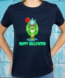 It Rick and Morty happy Halloween T-Shirts