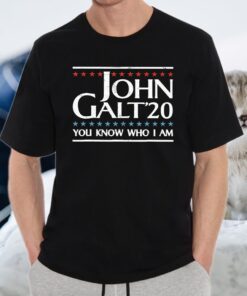 John Galt 20 Vote for John Galt 2020 T-Shirt