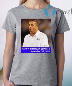 John Harbaugh Prank Happy Birthday Coach Ravens T-Shirt