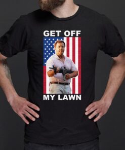Ken And Karen Get Off My Lawn Us Flag Shirt