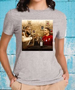 Lebron James And Cristiano Ronaldo 35 Years Old T-Shirt