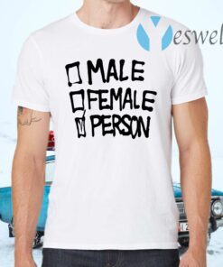 Male Famale Person T-Shirts