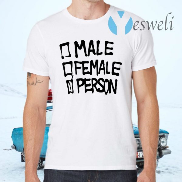 Male Famale Person T-Shirts