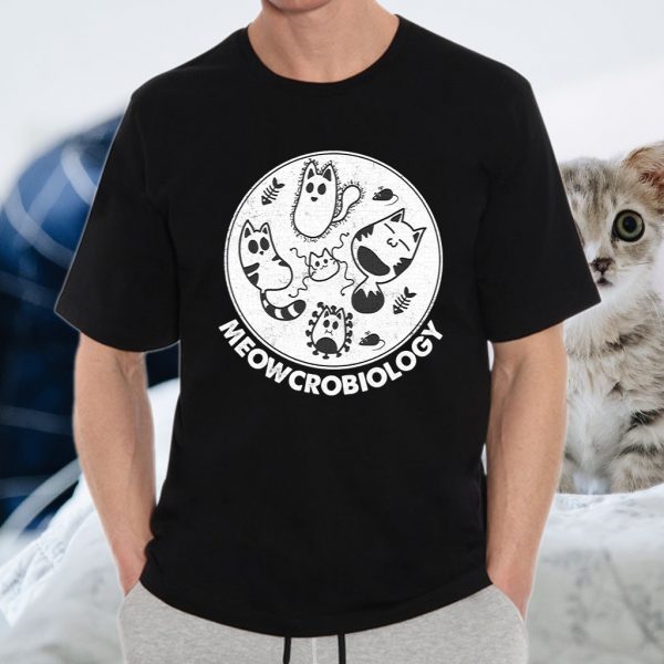 Meowcrobiology Cat T-Shirts