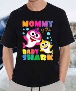 Mommy Shark Of The Baby Shark Birthday T-Shirts