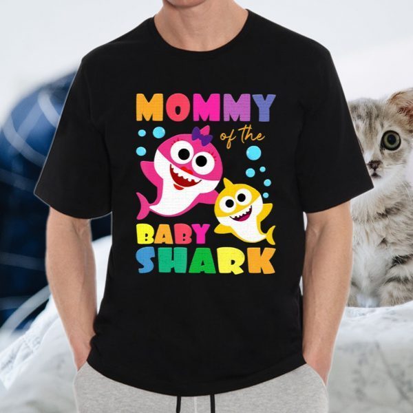 Mommy Shark Of The Baby Shark Birthday T-Shirts