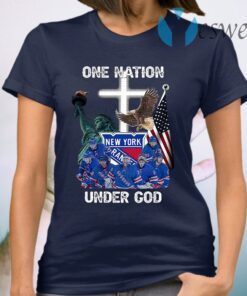 New York Rangers One Nation Under God T-Shirt