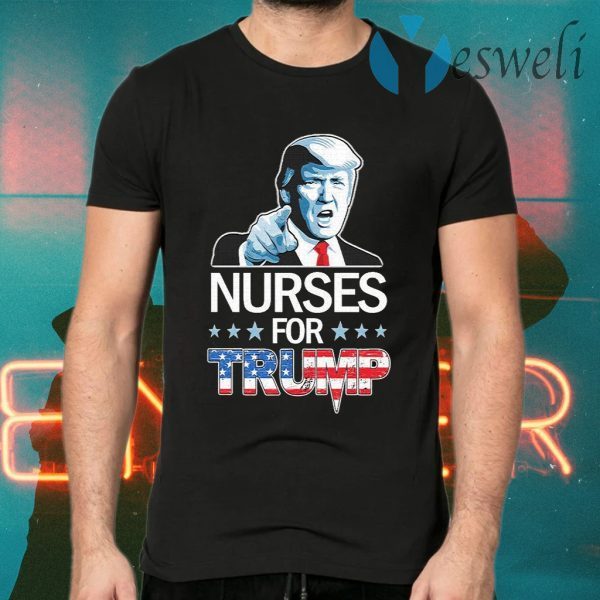 Nurses for Trump vote 2020 T-Shirts