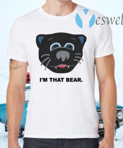 Official Carolina Panthers I’m That Bear T-Shirt