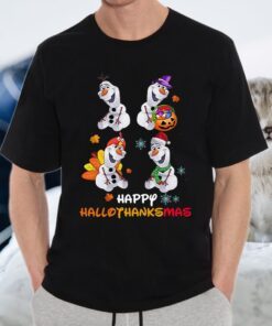 Olaf happy Hallothanksmas T-Shirts