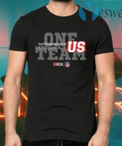 One Team NFL End Racism T-Shirts