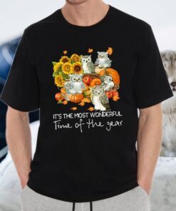 Owl it’s the most wonderful time of the year Halloween T-Shirt