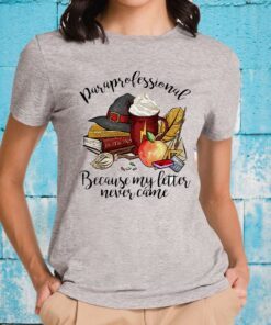Paraprofessional because My letter never came Halloween T-Shirts