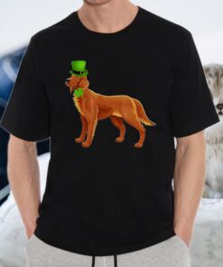 Patrick's Day Irish Setter Dog T-Shirts