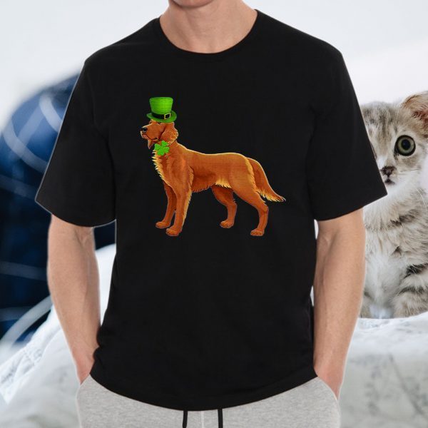 Patrick's Day Irish Setter Dog T-Shirts