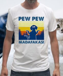 Pew Pew Madafakas Dog T-Shirt