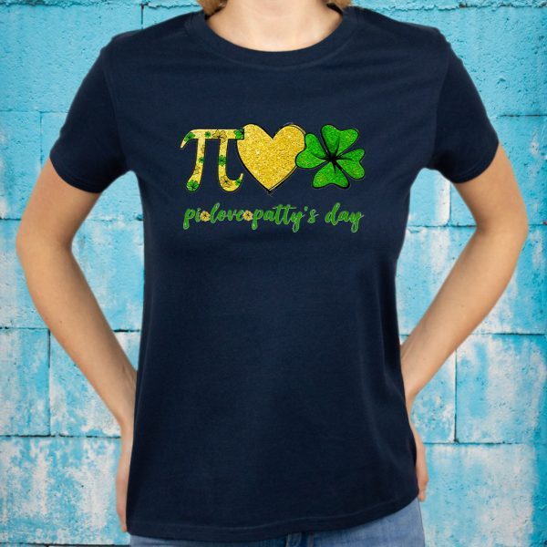 Pi Love Patty's Day Lucky Irish T-Shirts