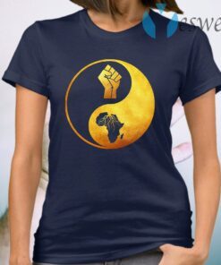 Proud African Roots Yin Yang T-Shirts