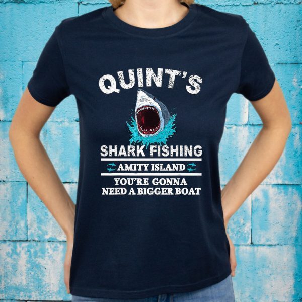 Quint's Shark Fishing T-Shirt