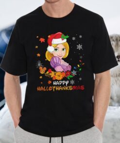 Rapunzel Happy Hallothanksmas T-Shirt