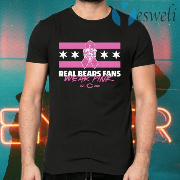 Real Bears Fans Wear Pink T-Shirt