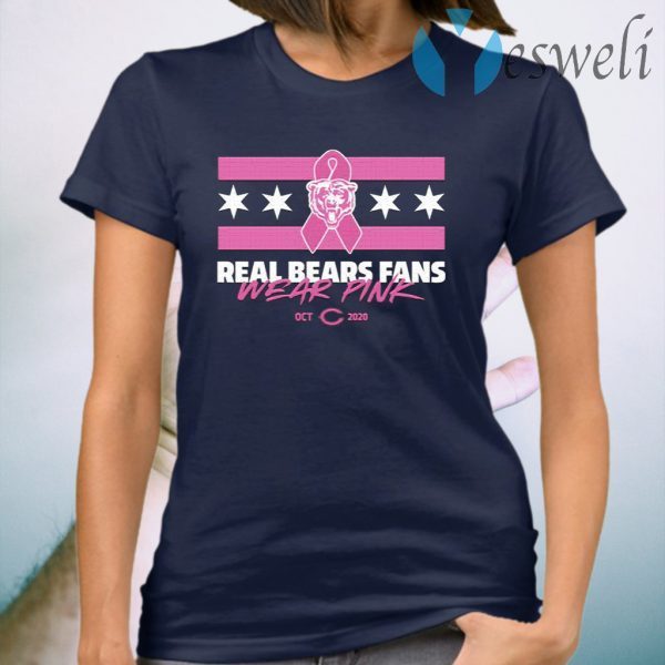 Real Bears Fans Wear Pink T-Shirts