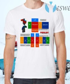 Roblox shirt template 2019 T-Shirts