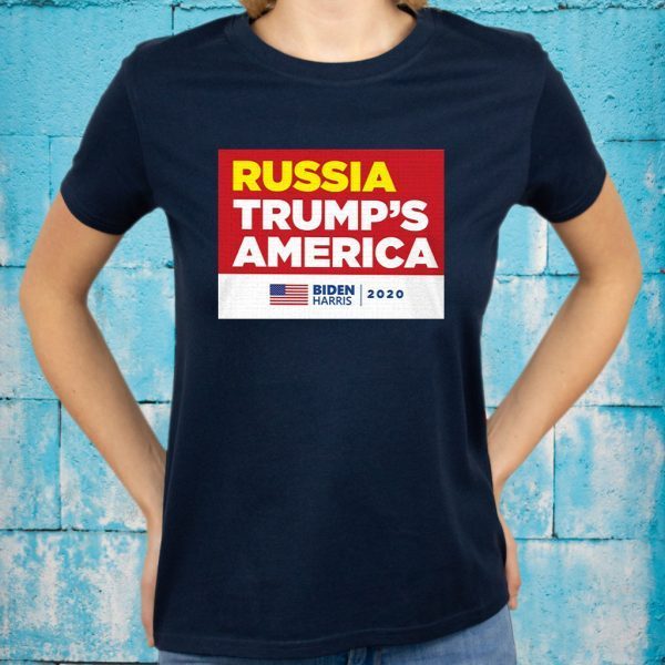 Russia Trump's America yard side T-Shirts